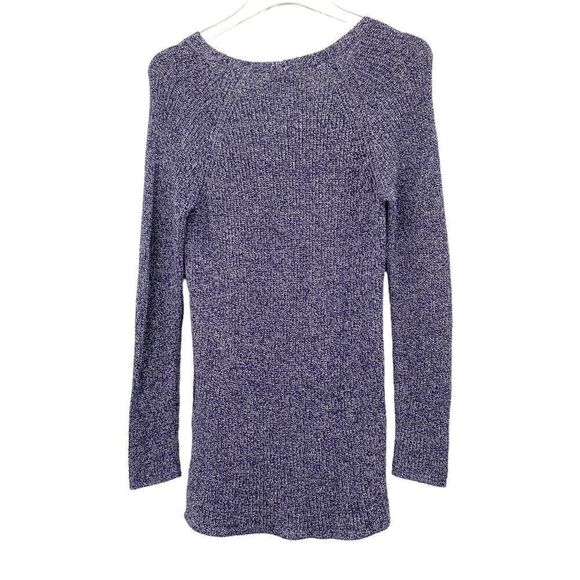 OLD Navy Women’s Heather Blue V-Neck Sweater Size S - Picture 3 of 6